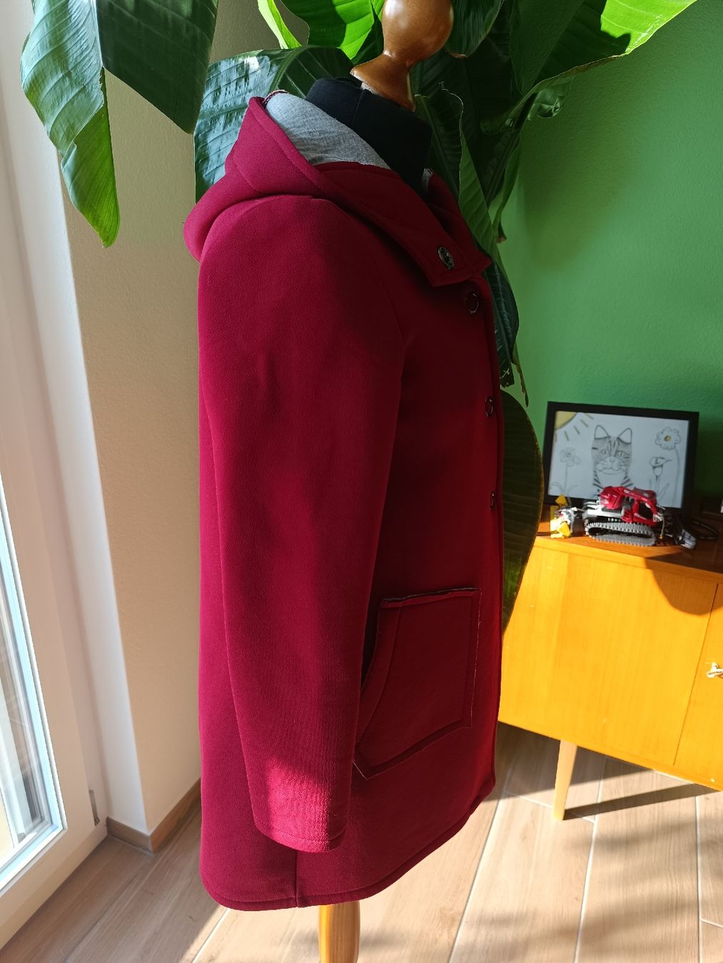 Jacken: Übergangsjacke rot – Gebraucht aus Wolfwil von SecondOwner 1