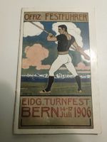 Eidg Turnfest Bern 1906 Offiz. Festführer   18 x 11 cm