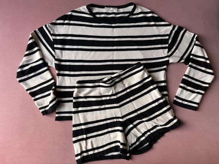 GMK About You Striped Lounge Set, Size 34