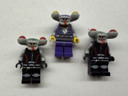 3 Lego Alien Minifiguren Space Figuren