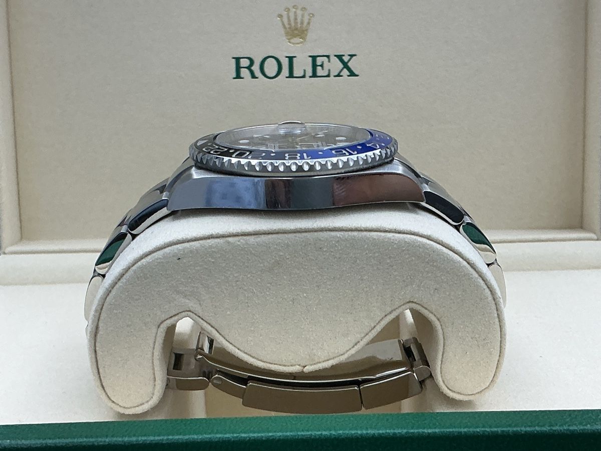Rolex Uhren: Rolex GMT-Master 2 Batman 2018 116710BLNR Full Set – Gebraucht aus Zürich von watchdealer-24 7