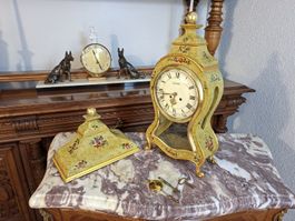  Schweizer Neuchâteloise Pendule Le Castel Standuhr