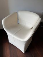 Moroso "Bloomy" Sessel von Patricia Urquiola –Leder Vaniglia