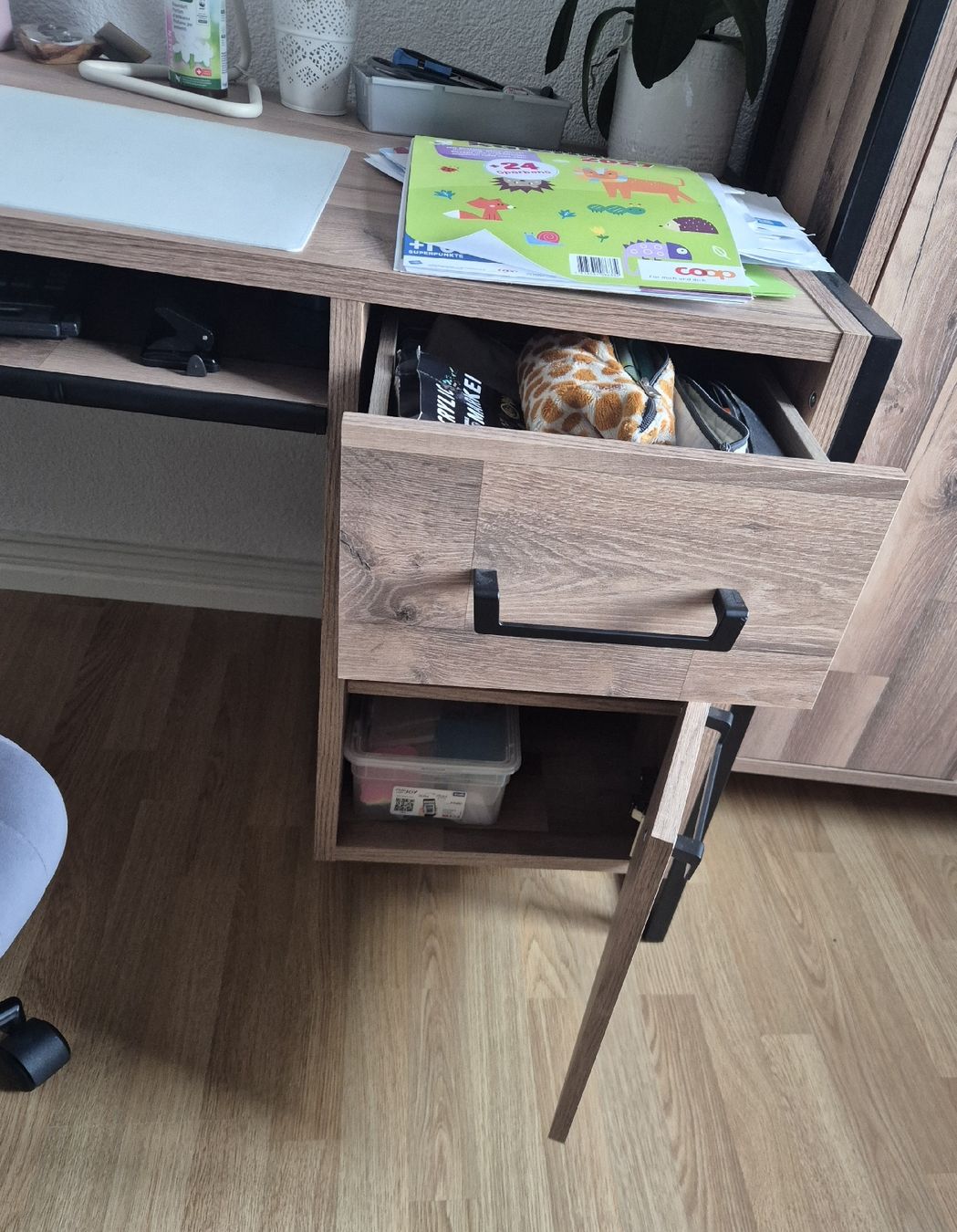 Scrivanie: Set Schreibtisch & Highboard – Usato da Rheinfelden venduto da VbuyB 5