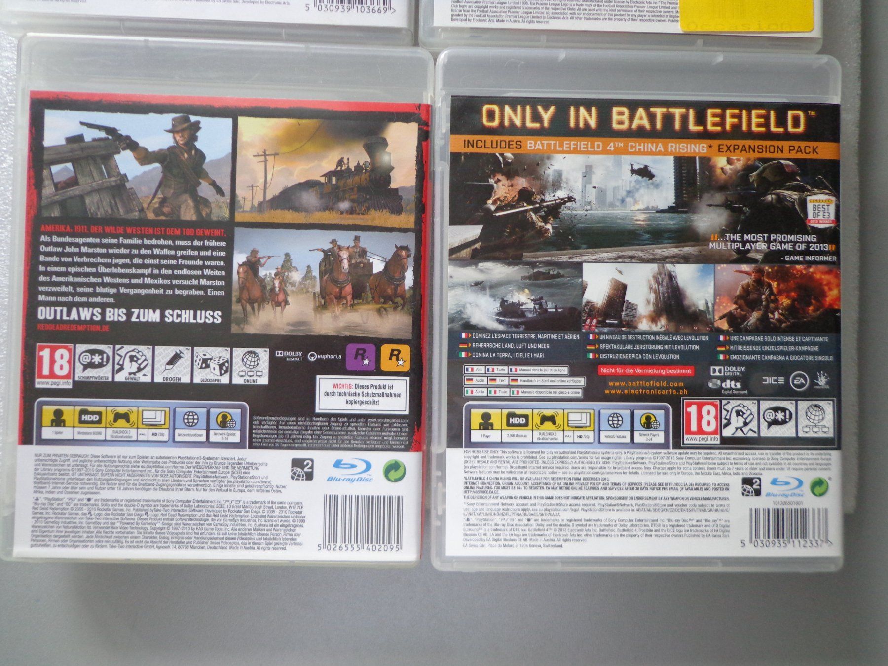 Sony Jeux: PS3, 4 Spiele – D'occasion à Hinterkappelen par Roku5 7