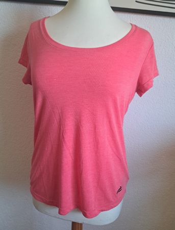 T-Shirt Damen Pink Grösse S von TCM Active 