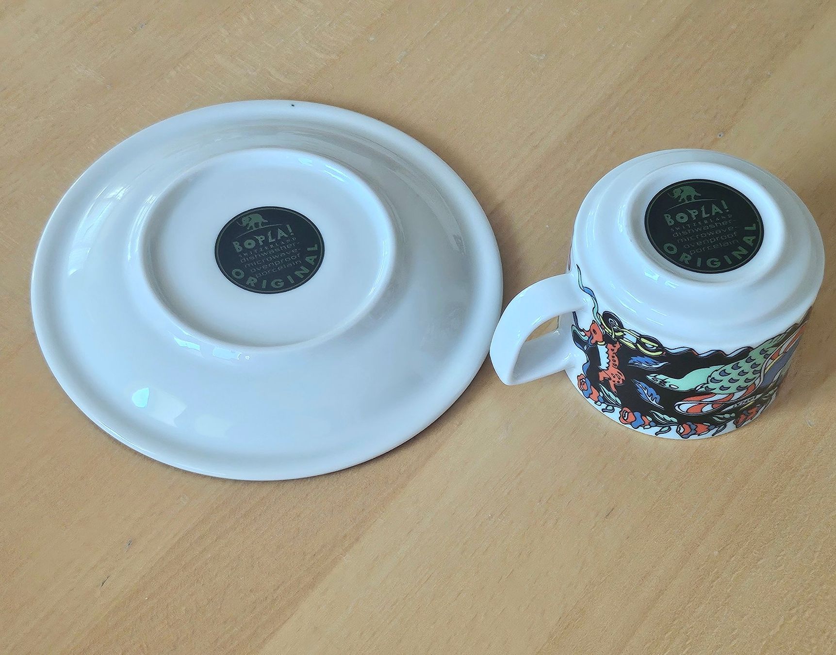 Bopla Tazze: Bopla Evolution Kaffeetasse mit UT Rosetta Teddy schwarz – Nuovo (secondo la descrizione) da Dietikon venduto da erdbeeren 6