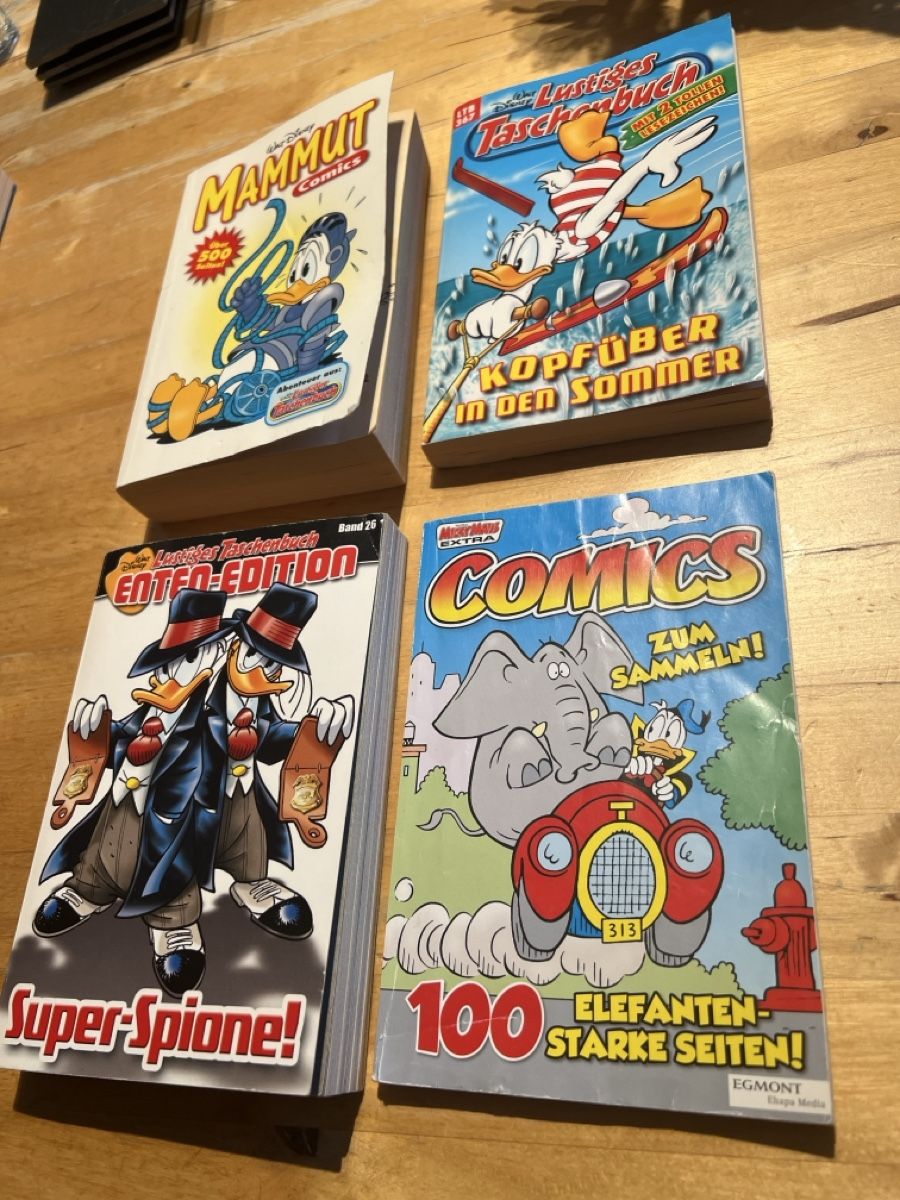Fumetti: Donald Duck Comics, Lustiges Taschenbuch – Usato da Wettingen venduto da Mbdc