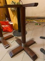 Vend 2 x pieds de table en bois