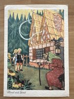 AK mit Bild von Hänsel & Gretel