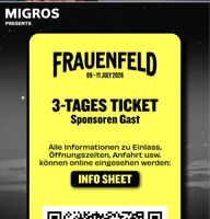 2 tickets at OpenAir Frauenfeld 