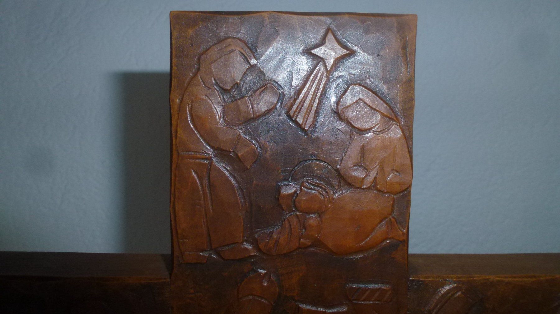 Statuette: Krippenkreuz Kreuz / Monogramm  MZ – Usato da Oetwil am See venduto da Senegal 5