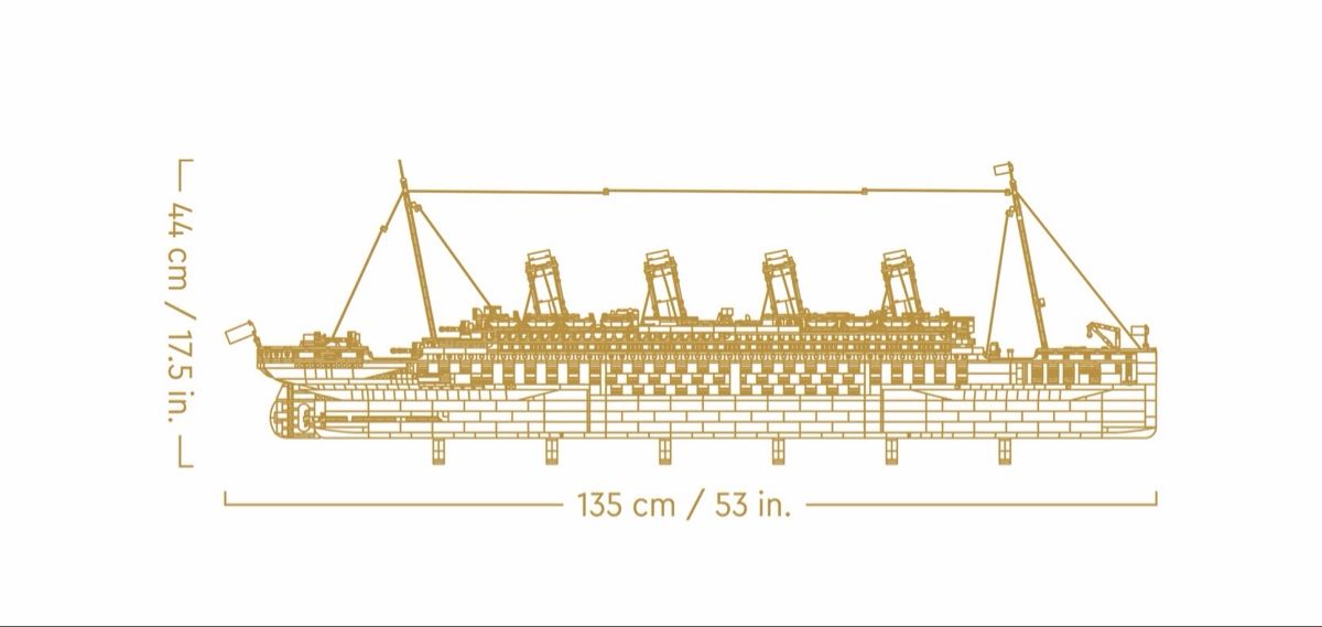 Lego Kit di costruzioni: LEGO Titanic 10294 – Nuovo e nell'imballaggio originale da St.Gallen venduto da X5m3z3 4