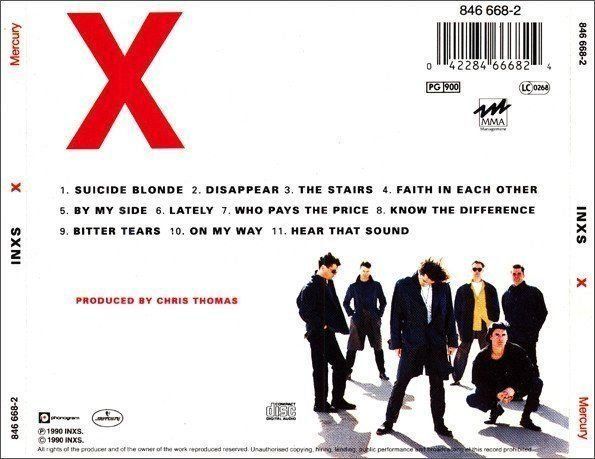 CDs: INXS - X - include "Know the Difference" [Mercury] – Gebraucht aus Unterbäch von kolbar 1