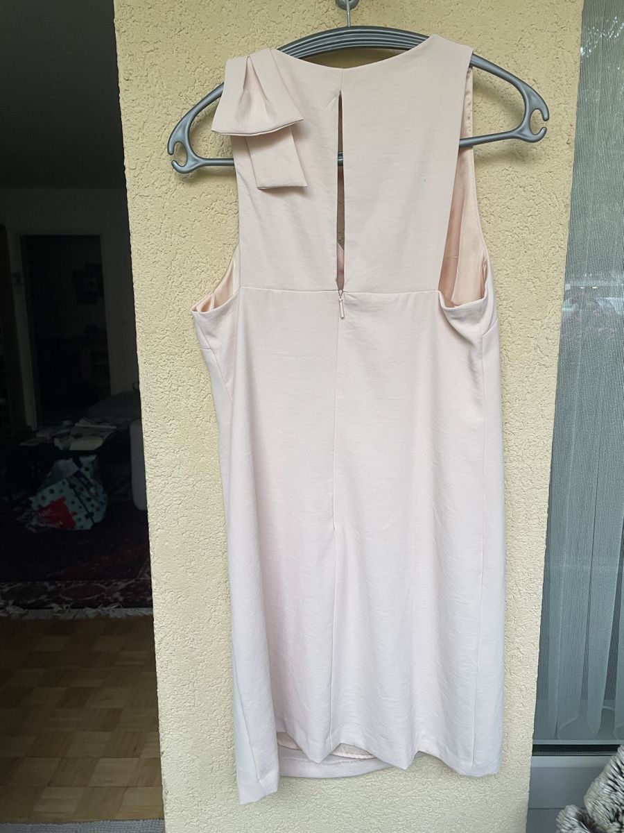 Mango Kleider: Elegantes Sommerkleid Mango, Grösse S, Beige – Gebraucht aus Au/ZH von markthallerapperswil 3