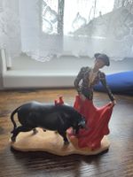 Matador Bull Figurine Spain Souvenir Good Condition