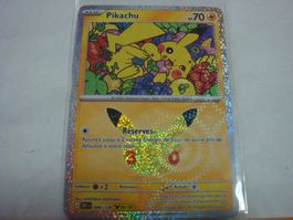 Pikachu (048/128) (26/30) - 30ᵉ Anniversaire - 30C FR