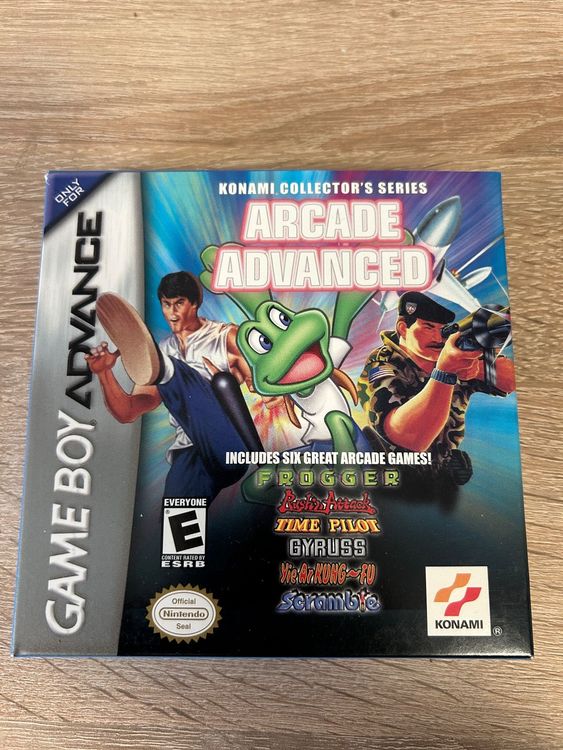 Konami Arcade Advanced - GBA USA Spiel english komplett (Gebraucht) in ...