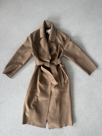 H&M Mantel, Grösse XS, Wildleder Optik, Herbst Trend! (56)