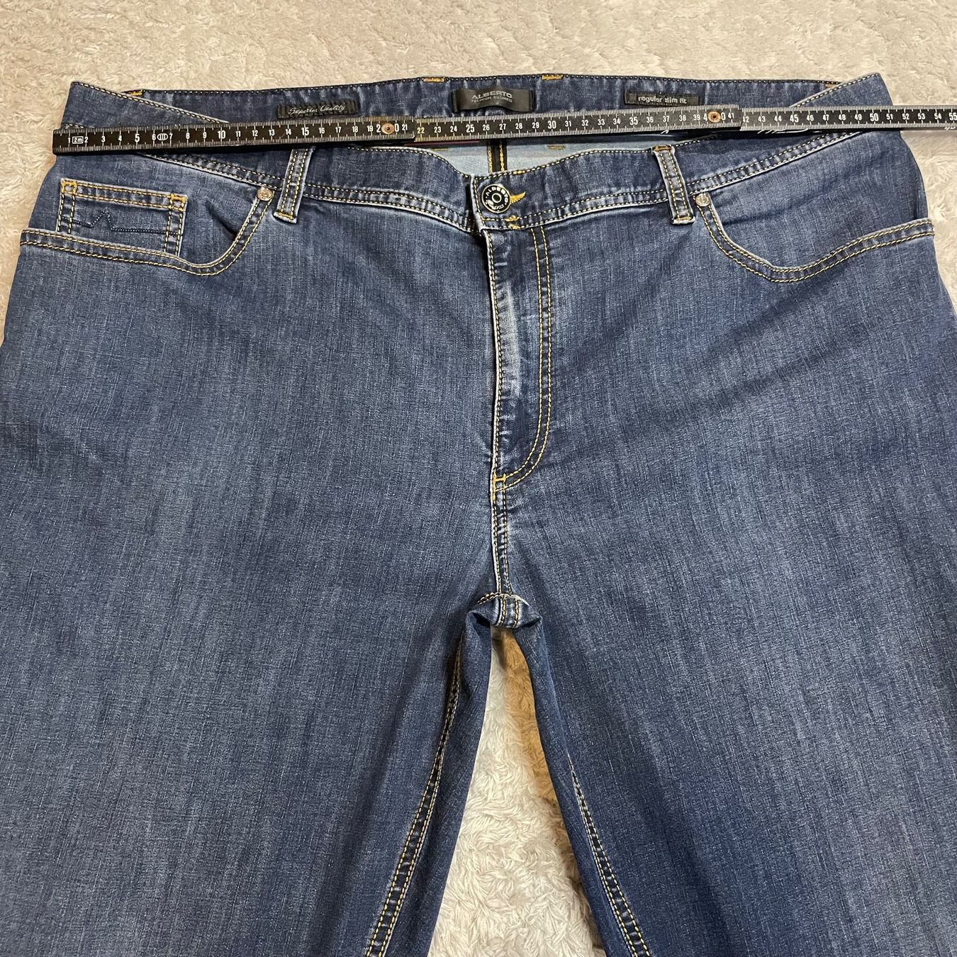 Jeans: ALBERTO Pipe Jeans W40 L32 Regular Slim Fit Coolmax – Nuovo (secondo la descrizione) da Bubikon venduto da SwissSecondLife 3