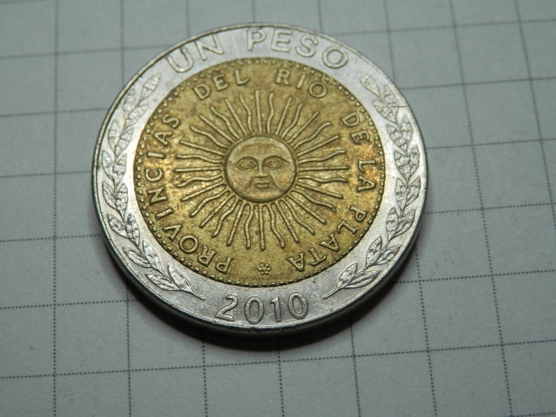 Tutti le monete: Argentinien  1 Peso, 2010 – Usato da Weiach venduto da weiach81