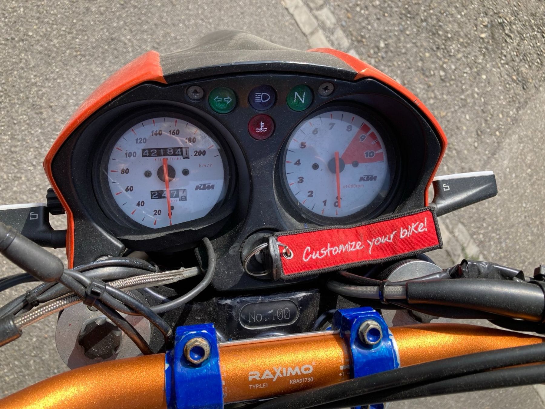KTM Enduro: KTM LC4 Duke2 – Defekt aus Niederlenz von Spider2000 2