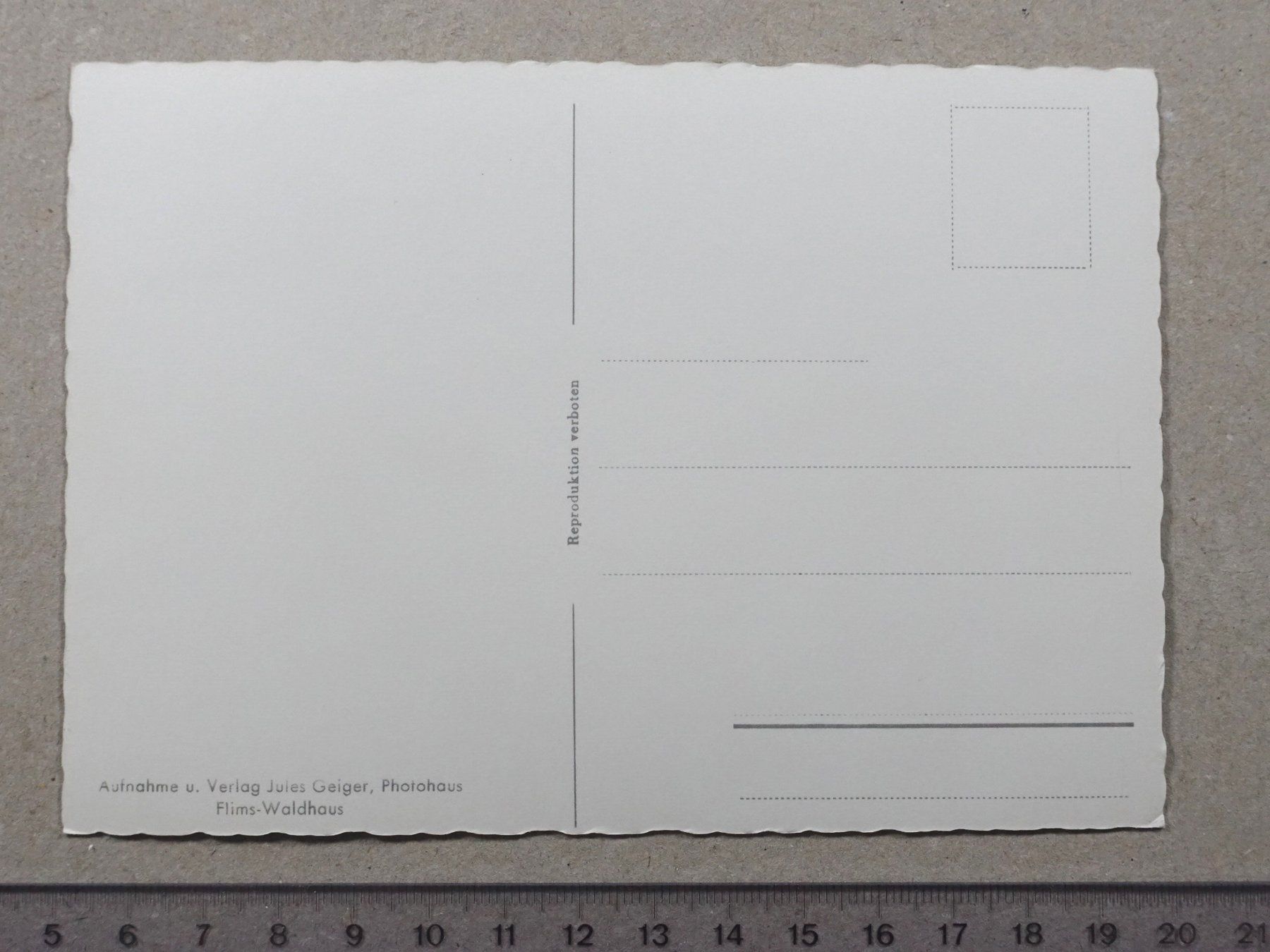 Cartoline postali: Flims, Rhein bei Conn – Usato da Lenzburg venduto da fh1 1