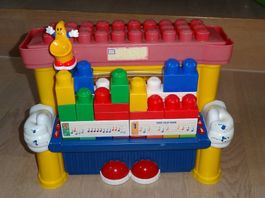 Mega Bloks Mr. Piano Musikalisches Lern und Steckspielzeug