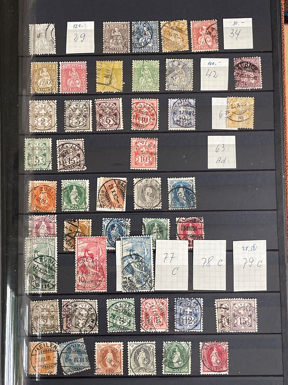 Tutti i francobolli: Briefmarken diverse Schweiz – Usato da Arlesheim venduto da ren_5d2b