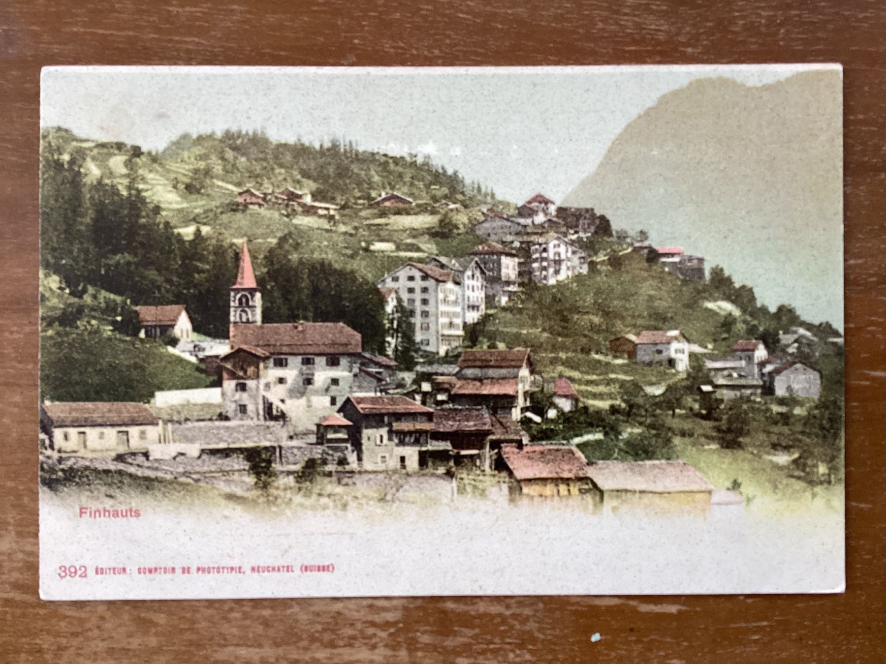 Cartoline postali: AK Finhaut – Usato da Zürich venduto da Tolima194