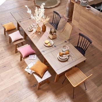 Tavoli: Table en bois extensible bon état – Usato da Moudon venduto da Mr_Bome 9