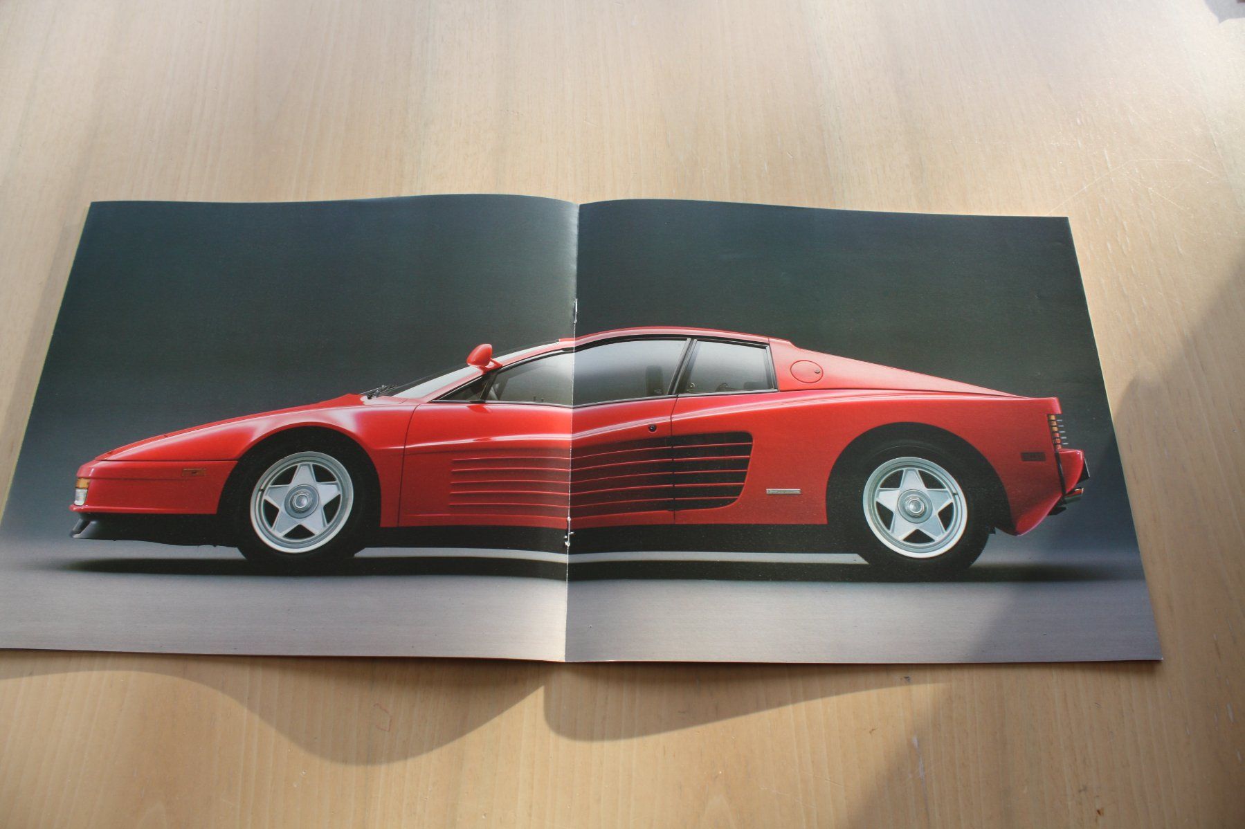 Ferrari Dokumente: Ferrari Testarossa Prospekt 2/1988 – Gebraucht aus Wikon von erwin400 6