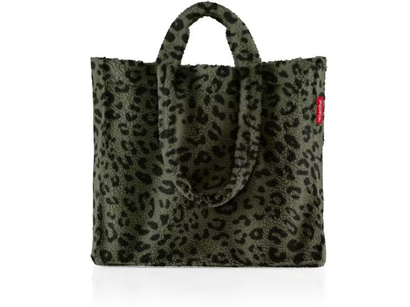 Reisenthel Borse da donna: Reisenthel shopper l leopardata - teddy verde – Nuovo e nell'imballaggio originale da Cernier venduto da dec_2xwb