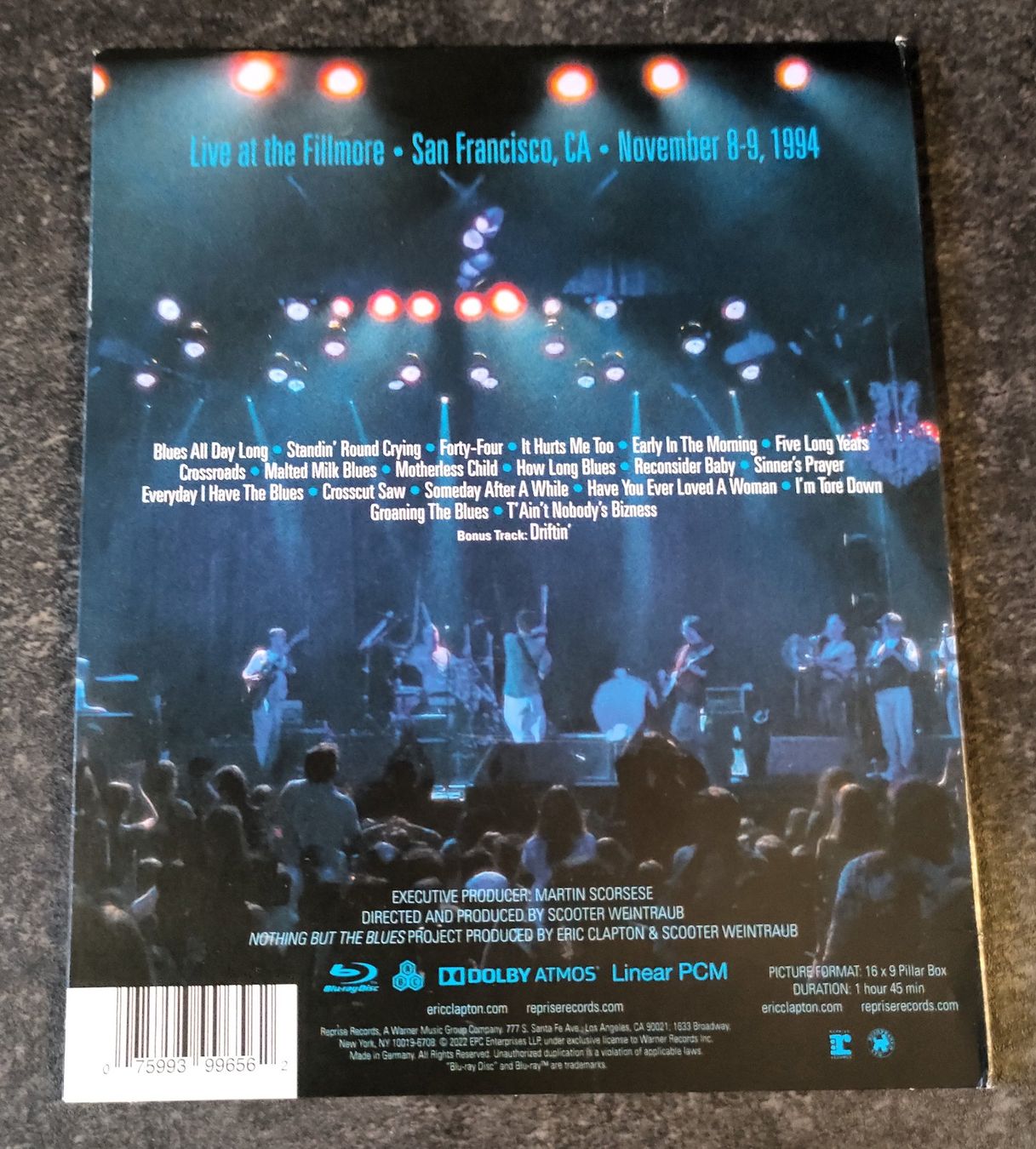 Alle DVDs: Blue Ray Eric Clapton; Nothing but the Blues – Gebraucht aus Rheineck von han_c85z 1