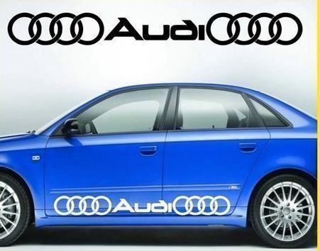Sticker: Audi Ring Aufkleber Front/Heckscheibe – Nuovo (secondo la descrizione) da Aarau venduto da Foruschweiz 1