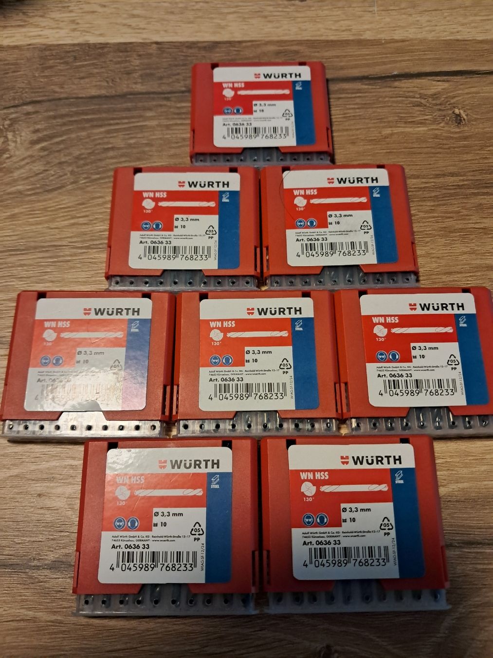 Würth Alle Werkzeuge: Doppelkopfbohrer 3.3mm =80Stk – Neu (gemäss Beschreibung) aus Einsiedeln von Biberchrouser76