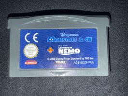 Disney Monstres & Cie + Le Monde De Nemo - Gameboy Advance