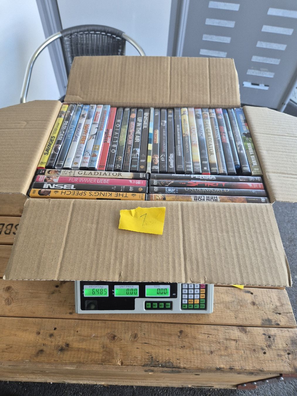Tutti i DVDs: 6,4 KG DVDs [1] – Usato da Regensdorf venduto da Brickshop_Zuerich