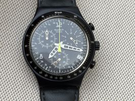 Swatch Uhr, ältere Chrono aus Metal