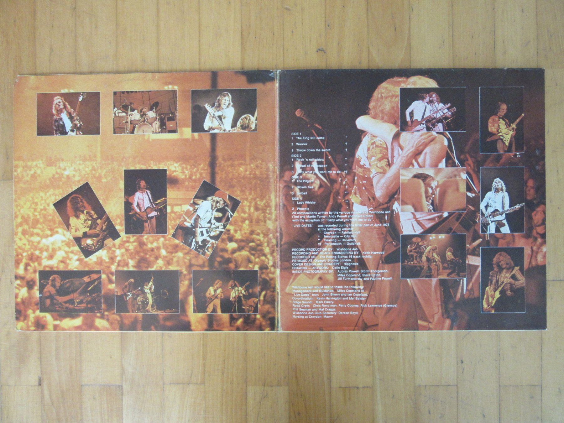 Schallplatten: Langspielplatte (2LP) "WISHBONE ASH" - LIVE DATES – Gebraucht aus Degersheim von Tforelle 2
