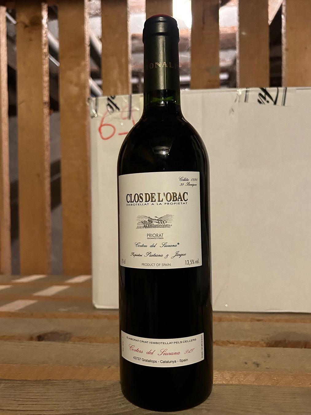 Wein: Superbe CLOS DE L’OBAC 1994 Priorat – Neu (gemäss Beschreibung) aus Roche VD von avediscipule