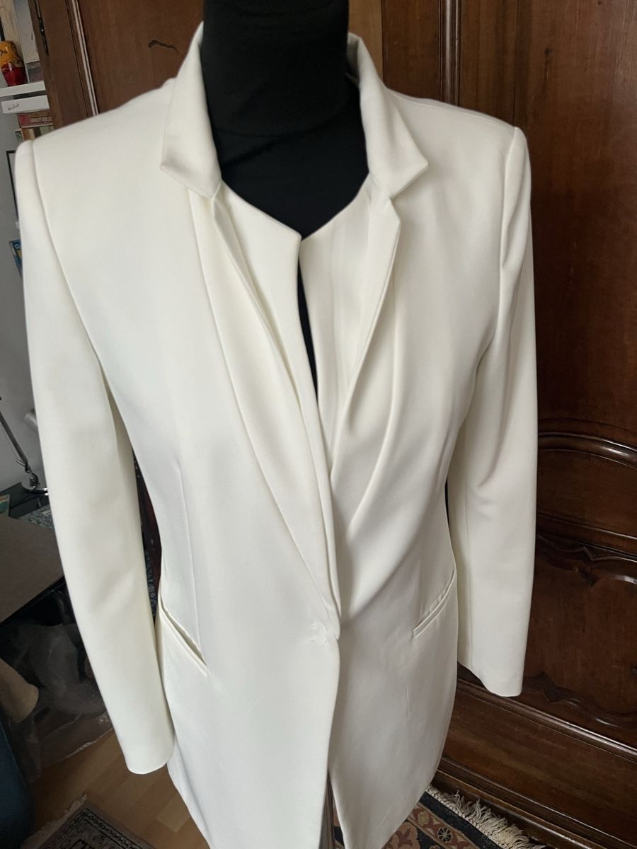 Zara Giacche: Blazer Zara bianco – Usato da Locarno venduto da cichita