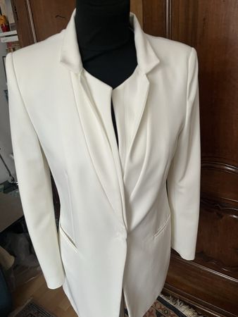 Blazer Zara bianco