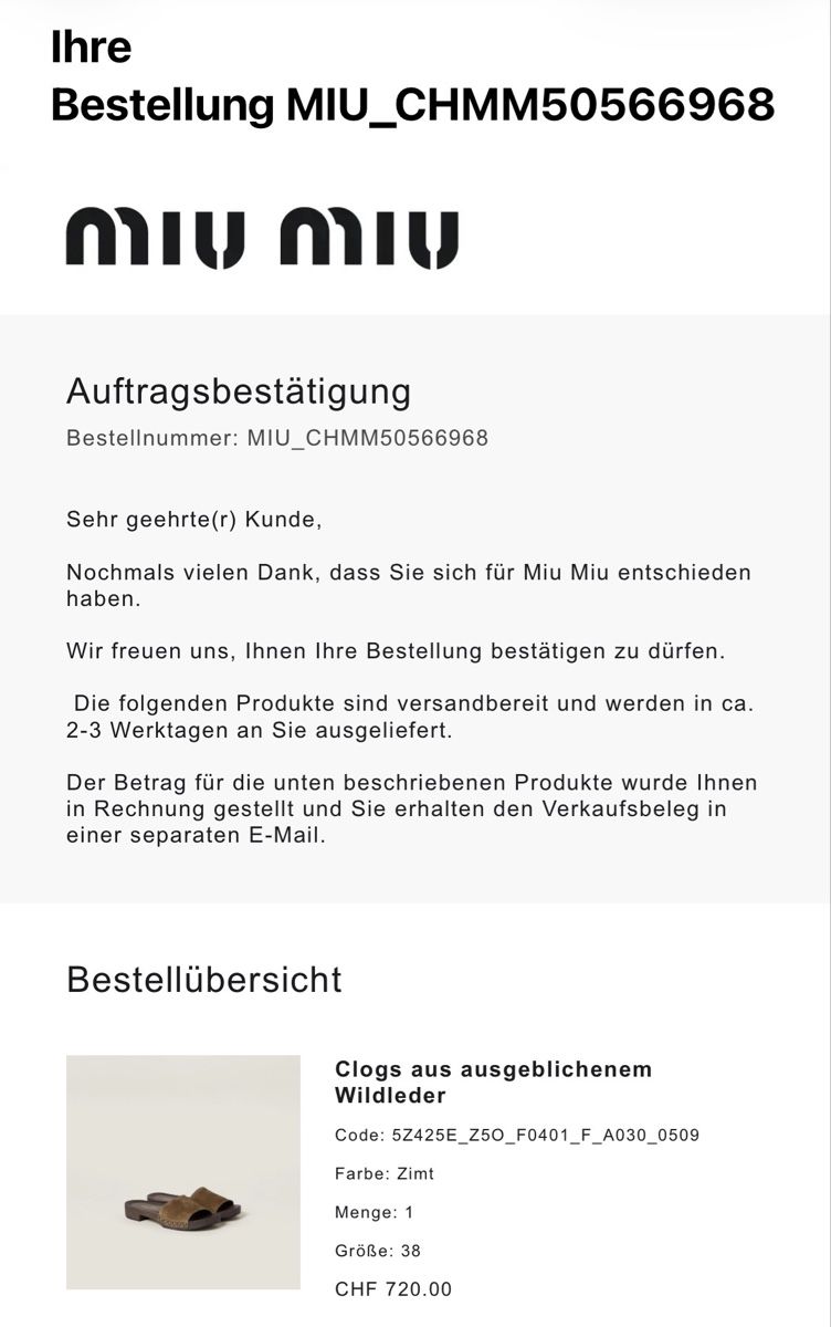 Miu Miu Scarpe da donna: Original Miu Miu Clogs aus Wildleder – Nuovo (secondo la descrizione) da Lugaggia venduto da LeniC 4