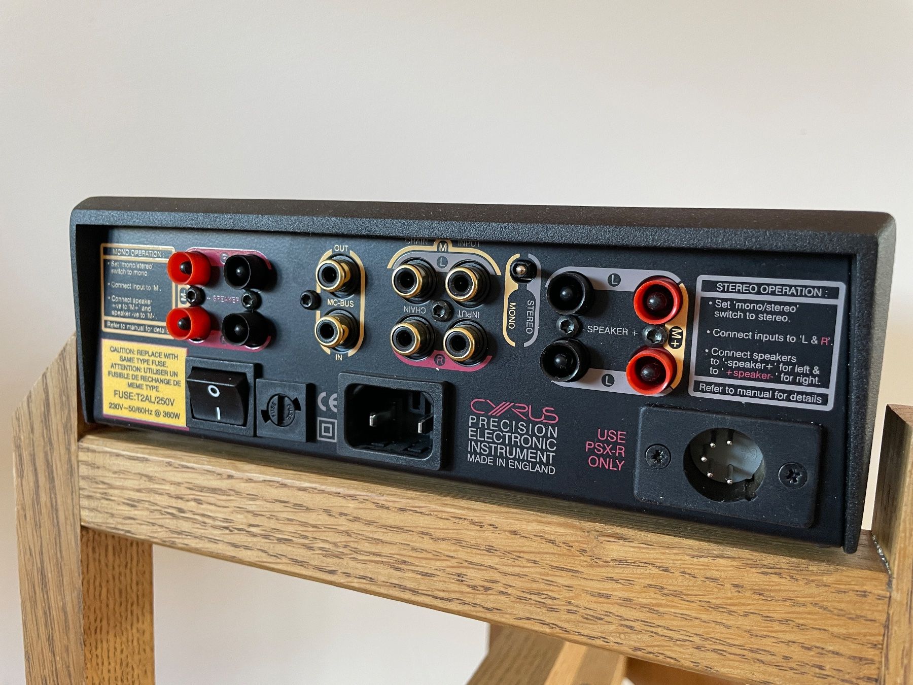 Cyrus Amplificatori: Cyrus Audio X Power Verstärker – Usato da Bern venduto da Modern-Era 1