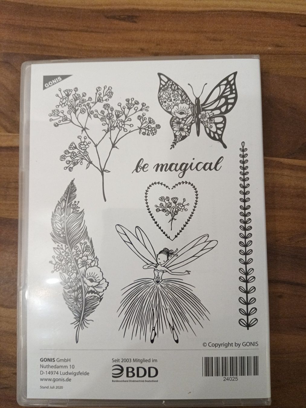 Gonis Stempel: Stempel Set Harmonie Gonis – Neu und originalverpackt aus Hitzkirch von KarinBleu 1