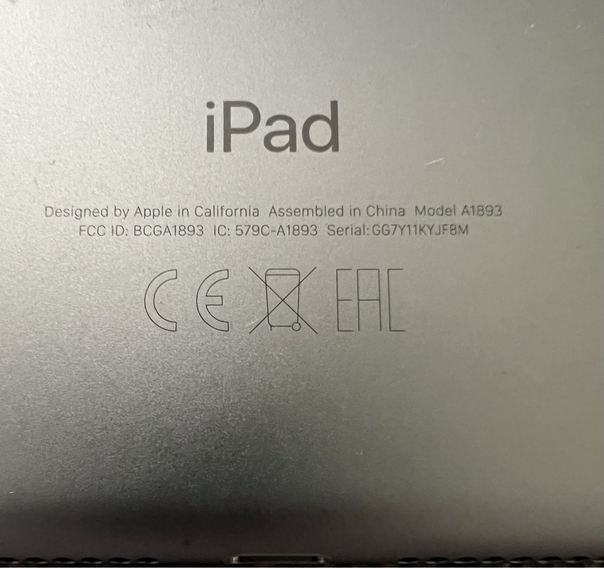 Apple Tablet PC: Apple Ipad 6th gen – Nuovo (secondo la descrizione) da Reinach AG venduto da Noar.K 6