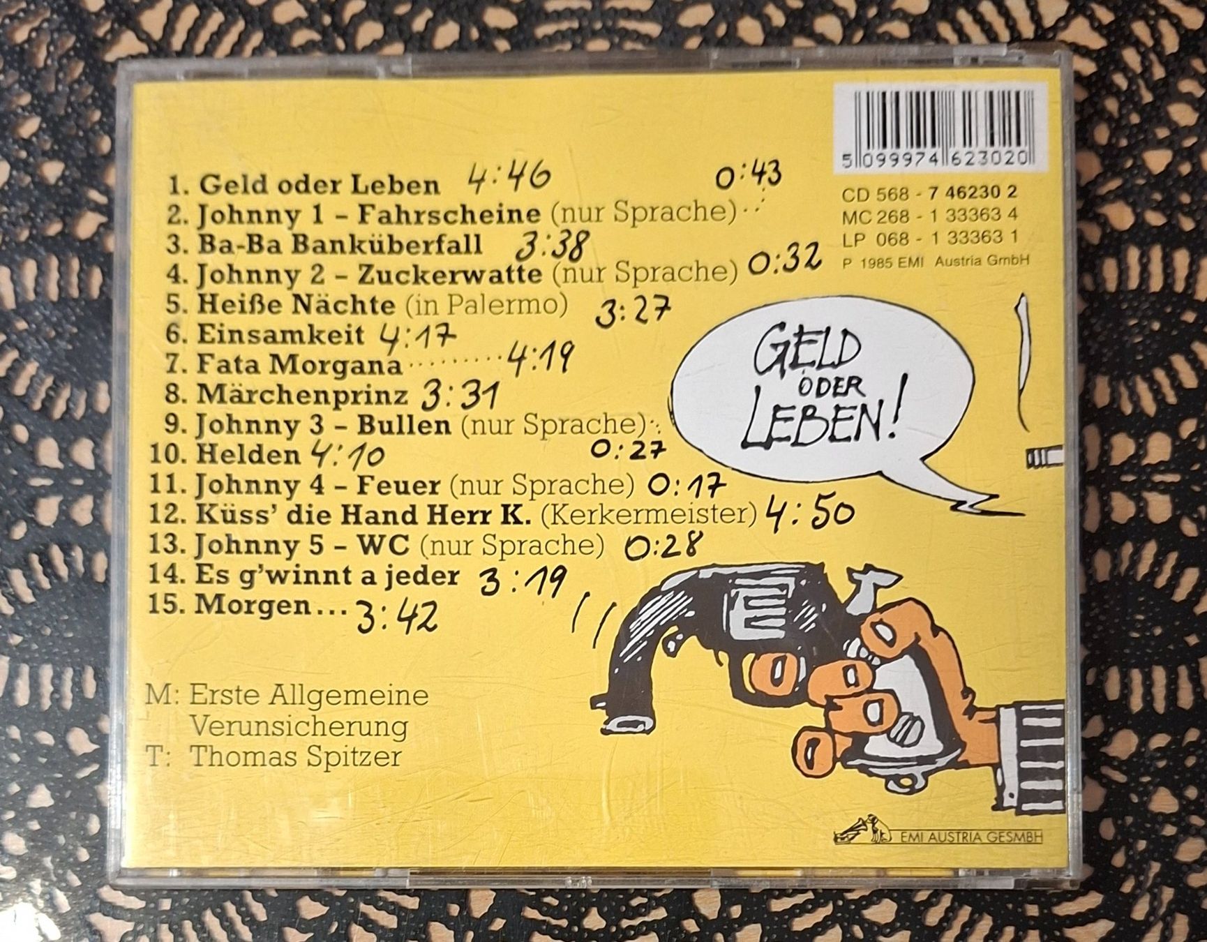 CDs: EAV - Geld Oder Leben, AUT Austro Pop CD Album 1985 – D'occasion à Schönenberg TG par Gregordini 1