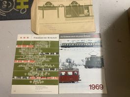 SBB Kalender 1958 und 1969