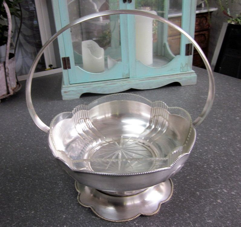 Fußfruchtschale Transparent - Obstschale Mit Ablauflöchern & Abnehmbarer Basis